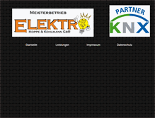 Tablet Screenshot of elektrosat.de